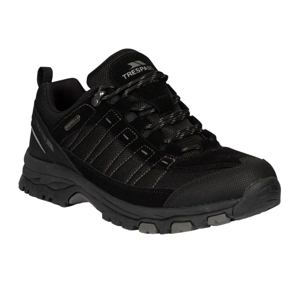 Trespass Mens Scarp Technical Sneakers / Black